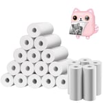 Ainiv Lot de 20 Rouleaux de Papier Thermique d'impression Instantanées pour Appareil Photo Enfant, 2,2 Pouces x 16,4 Pieds par Rouleau