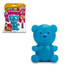 Gummymals 700017671 Ours Bleu Jouet interactif en Forme d'ours en Bonbon très Amusant et spongieux avec de Nombreux Sons différents pour garçons et Filles à partir de 4 Ans