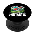 Frisbee Disc Golf Throwing Plastic Living Fantastic PopSockets Swappable PopGrip