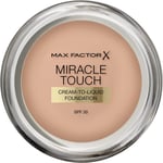 Max Factor Miracle Touch Foundation New and Improved SPF 30 45 Warm Almond New
