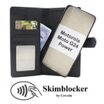 Skimblocker Motorola Moto G24 Power Magnet Plånboksfodral