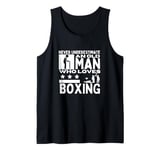 Boxing Coach Never Underestimate An Old Man Who Loves Boxing Tank Top