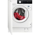 AEG 6000 Series ProSense LFX6G7434BI Integrated 7 kg 1400 Spin Washing Machine, White