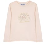 Tartine et Chocolat Långärmad T-shirt Med Tryck Ljusrosa | Rosa | 2 years