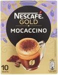 Nescafe Gold Instant Coffee Mochaccino Original Cocoa Cream Drink 10 Sachets