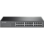 TP-Link - 24 Ports Gigabit Netværks Switch - 10/100/1000 Mbps