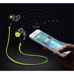 Ecouteurs Bluetooth Sport pour MOTOROLA one ACTION Smartphone Sans Fil Bouton Son Kit Main Libre INTRA-AURICULAIRE Universel - NOIR