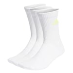 adidas SPW CRW Chaussettes, Blanc/Luccya/Luclem/L, L Homme-couleur aléatoire