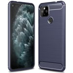 Google Pixel 4a 5G      Carbon Fibre Case    Navy