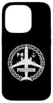 Coque pour iPhone 14 Pro P-8 Poseidon Avion militaire style vintage avant et arrière