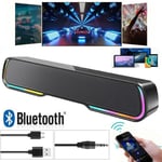 Bluetooth Wireless Sound Bar 4 Speaker System Subwoofer TV Home Theate Soundbar