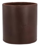 Gusti Pot à ustensiles Cuir Studio ciaculli Étui carquois Pot à crayons Accessoires bureau Marron Marron foncé 2 A74–26–3