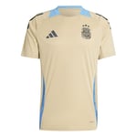 adidas Argentina Tränings T-Shirt Tiro 24 Copa America 2024 - Hazy Beige adult IQ0816