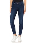 TOM TAILOR 1027362 Jean Skinny Alexa Femme ,10282 - Dark Stone Wash Denim ,25W / 32L