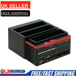 2.5"3.5" Usb 3.0 Sata Ide Hdd Hard Drive Docking Station Card Reader Otb/ Otc Uk