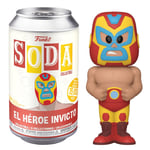 Funko Vinyl Soda Marvel Iron Man (El Heroe Invicto) Luchadores Vinyl Figure New