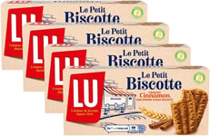 LU Le Petit Biscotte Crunchy Cinnamon & Brown Sugar Biscuits 200g - 4 Pack