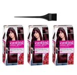 L'Oreal Casting Creme Gloss Hair Color All Colors 3-Pack