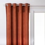 Rideau Lilou rose terracotta 140x260cm - Atmosphera créateur d'intérieur