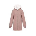 BALALALA Manteau Femme Casual Chaud Peluche Oversize Manches Longues Veste Cardigan Bouton Blouson Devant Ouvert Poches Coton Outwear Automne Hiver