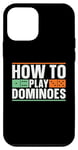 iPhone 12 mini How To Play Dominoes Domino Game Lover Game Tile Dominoes Case