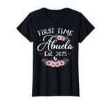 First Time Abuela 2025 Mother's Day Soon To Be Mom Pregnancy T-Shirt