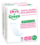 Love & Green Insert Jetable écologique universe pour Couche Lavable x20 Taille M/L