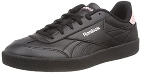 Reebok Homme Smash Edge S Baskets, Core Black/Porcelain Pink/Pink Glow, 38 EU