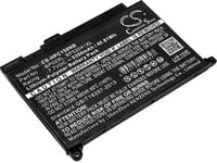 Akku laitteelle 2ICP7/65/80 laitteelle HP, 7.7V, 5300 mAh