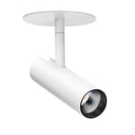 SG Armaturen Tube Micro R Downlight Hvit, 3000K, 15W, DALI - 3209009