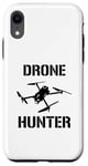 Coque pour iPhone XR Drone Hunter Objet volant Contrôle de la circulation aérienne