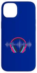 Coque pour iPhone 14 Plus Casque pour artistes, DJ, contrôle audio LED clignotant