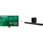 Samsung 55" QN85D – 4K Neo QLED TV + HW-Q700D 3.1.2 Dolby Atmos Soundbar -tuotepaketti