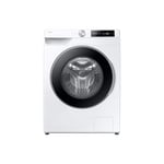 The Samsung Series 6 AI Energy Washing Machine, 9kg, 1400rpm, White, WW90DG6U25LEU1