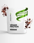 4 x Vegaaniproteiini - 750 g - Double Rich Chocolate - Body Science Vegan Protein - Soija, kaura &amp; v