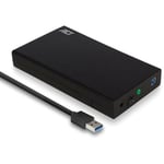 Act Boîtier de disque dur sata usb 3.2 Gen1 (usb 3.0) 3.5' sans vis