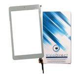 Visiodirect® Vitre ecran tactile pour Acer Iconia One 8 B1-850 A6001 MediaTek MT8163 PB80JG2928 tablette blanche