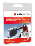 AGFAPHOTO 10.5 ml - svart - blekkpatron (alternativ for: Canon CLI-521BK  Canon 2933B001) - for Canon PIXMA iP4700  MP540  MP550  MP560  MP620  MP630 