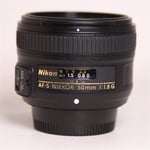 Nikon Used AF-S Nikkor 50mm f/1.8G Standard Prime Lens