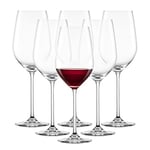 Schott Zwiesel 112495 Verre à vin Rouge, Verre, Transparent, 6 unités