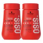 2-pack Schwarzkopf Osis Dust it 10g, 20g