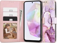 Tech-Protect Etui Na Telefon Tech-Protect Wallet Galaxy A35 5G Marble