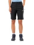 Jack Wolfskin Women's Active Track Shorts W, Black, 38