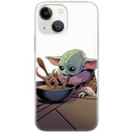 ERT GROUP Coque de téléphone Portable pour Iphone 13 Mini Original et sous Licence Officielle Star Wars Motif Baby Yoda 027 Parfaitement adapté à la Forme du téléphone Portable, Coque en TPU