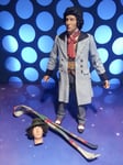 4th Doctor Who Scarf Season 13 Version Serious Face Hat Scarf Classic 5" Figure 