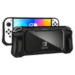 Spigen Nintendo Switch OLED Rugged Armor-skal, Black