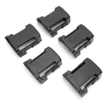 5Pcs Battery Buckle Mount Holder Accessory For Milwaukee M18 Battery Black GDS