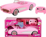 Hot Wheels Barbie RC Corvette from Barbie The Movie, Remote-Control Toy Car