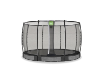 EXIT Allure Premium nedgravet trampolin ø366cm - sort