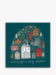 Woodmansterne House in Dome Stars Christmas Card